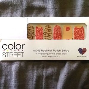 Rose and prose nail strips